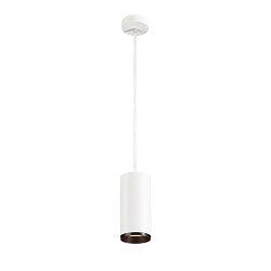 Pendelarmatuur NUMINOS PD PHASE L IP20, zwart, wit