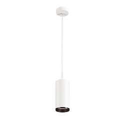 Pendelarmatuur NUMINOS PD PHASE L IP20, zwart, wit