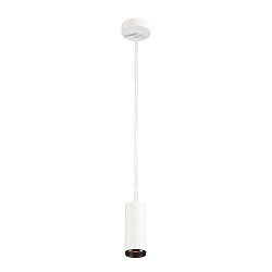 Pendelarmatuur NUMINOS PD DALI S DALI aanstuurbaar IP20, zwart, wit