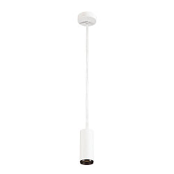 Pendelarmatuur NUMINOS PD DALI S DALI aanstuurbaar IP20, zwart, wit