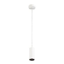 Pendelarmatuur NUMINOS PD DALI S DALI aanstuurbaar IP20, zwart, wit