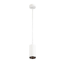 Pendelarmatuur NUMINOS PD DALI M DALI aanstuurbaar IP20, zwart, wit