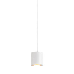 Pendelarmatuur OCCULUS PD SINGLE DTW Dim-To-Warm IP20, transparant, wit dimbaar