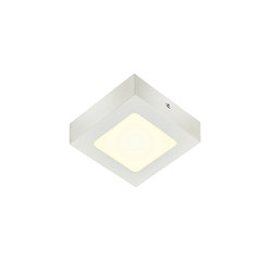LED Wall / Ceiling luminaire SENSER 12 CW, square, IP20, white, 8,5W, 4000K, 440lm