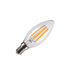 LED lichtbron C35 E14 4,2W 380lm 2700K 320� CRI 90 dimbaar