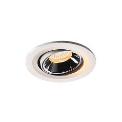 LED Ceiling recessed luminaire NUMINOS� MOVE S, 2700K, 40�, white/chrome