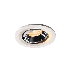 Plafondinbouwarmatuur NUMINUS MOVE S IP20, chroom, wit
