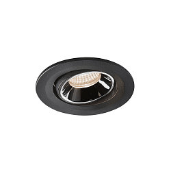 Plafondinbouwarmatuur NUMINUS MOVE S IP20, chroom, zwart
