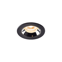 Plafondinbouwarmatuur NUMINOS XS IP20/IP44, chroom, zwart