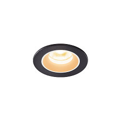 LED Ceiling recessed luminaire NUMINOS� XS, 3000K, 40�, black/white