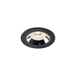 Plafondinbouwarmatuur NUMINOS XS IP20/IP44, chroom, zwart