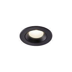 Plafondinbouwarmatuur NUMINOS XS IP20/IP44, zwart