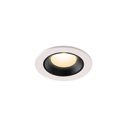Plafondinbouwarmatuur NUMINOS XS IP20/IP44, zwart, wit