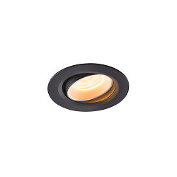LED Ceiling recessed luminaire NUMINOS� MOVE XS, 2700K, 20�, black/white