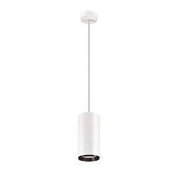 Pendelarmatuur NUMINOS XL PHASE IP20, zwart, wit dimbaar