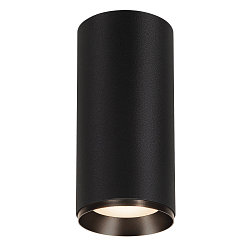 Plafondarmatuur NUMINOS DALI XL DALI aanstuurbaar IP20, zwart dimbaar