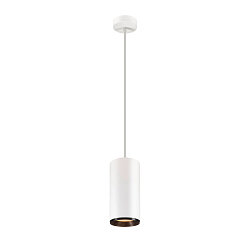 Pendelarmatuur NUMINOS DALI XL DALI aanstuurbaar IP20, zwart, wit dimbaar