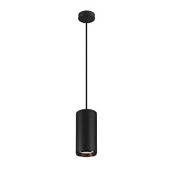 Pendelarmatuur NUMINOS DALI XL DALI aanstuurbaar IP20, zwart dimbaar