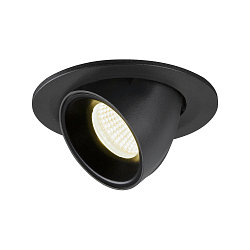 Plafondinbouwarmatuur NUMINOS GIMBLE S, zwart