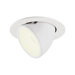 LED Ceiling recessed luminaire NUMINOS� GIMBLE L, 4000K, 40�, white
