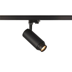 3-fase spot NUMINOS ZOOM M focusseerbaar, cardanisch draaien IP20, zwart dimbaar