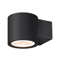 Wandarmatuur OCULUS WL SINGLE IP20, zwart dimbaar