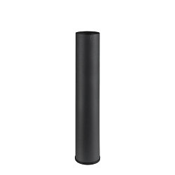 Lichtpaal M-POL 90 cilindrisch, kort, zonder contactdoos IP65, antraciet dimbaar