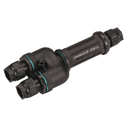 Aansluitdoos DALI IP68 5-polig, zwart