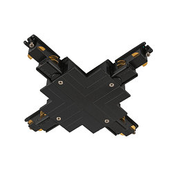 3-phase X-connector S-TRACK PHASE & DALI built-in version, DALI controllable, black