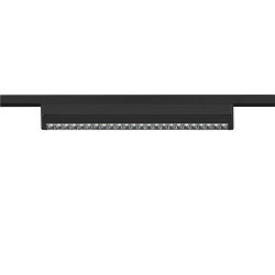 Spotlight op rail IN-LINE 24 DALI MOVE 48V - DARKLIGHT REFLECTOR draaibaar, DALI aanstuurbaar IP20, zwart dimbaar
