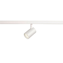 Spotlight op rail NUMINOS� XS 48V DALI 2 55� draaibaar, voor BAP, DALI aanstuurbaar IP20, wit mat dimbaar