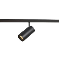 Spotlight op rail NUMINOS� S TRACK 48V DALI aanstuurbaar IP20, zwart dimbaar