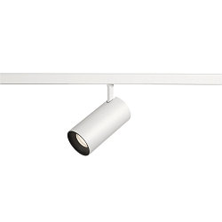 Spotlight op rail NUMINOS� XS 48V DALI 2 40� draaibaar, voor BAP, DALI aanstuurbaar IP20, wit mat dimbaar