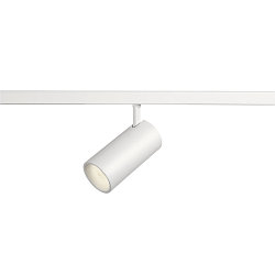 Spotlight op rail NUMINOS� XS 48V DALI 2 55� draaibaar, voor BAP, DALI aanstuurbaar IP20, wit mat dimbaar