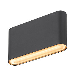Wandarmatuur voor buitenshuis OVAL 14 WL IP65, zwart