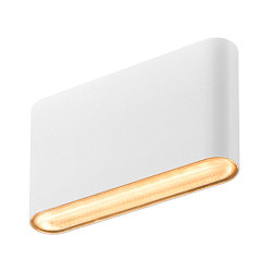 Wandarmatuur voor buitenshuis OVAL 14 WL IP65, wit