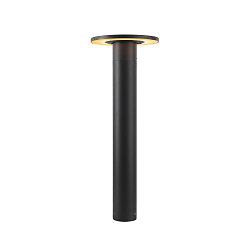 Staande armatuur voor buiten I-RING rond, schakelbaar, met diffuser, cardanisch draaien IP65, antraciet 