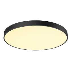 ceiling luminaire MEDO� PRO 90 round, DALI controllable, CCT Switch, UGR < 19 IP50, black dimmable