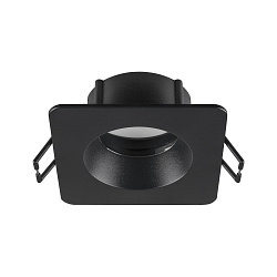 Verzonken plafondring NEW TRIA� 68 vierkant, zwart