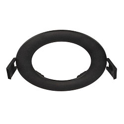 Afdekking DOWNLIGHT V 100 plat, zwart