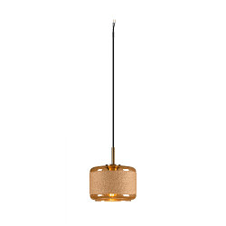 Pendelarmatuur PANTILO ROPE 19 E27 IP20, goud dimbaar
