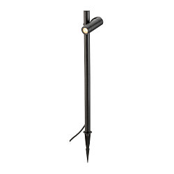 Armatuur met grondpen HELIA SLIM POLE SINGLE IP65, zwart