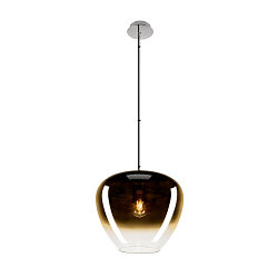 Pendelarmatuur PANTILO CONVEX 40 E27 IP20, chroom