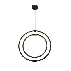 Pendelarmatuur ONE VERTICAL PD IP20, zwart dimbaar