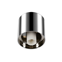 Plafondarmatuur VARYT zonder lampenkap E14 IP44, chroom dimbaar