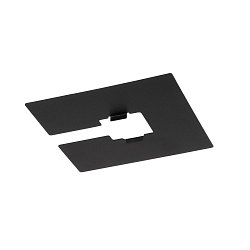 1-fase afdekking CEILING SIGHT COVER mechanisch, zwart