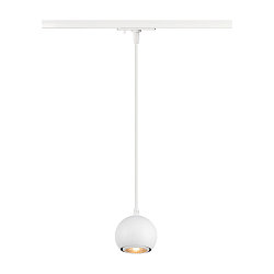 1-fase pendelarmatuur LIGHT EYE� 90 GU10 IP20, wit dimbaar