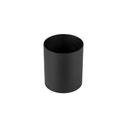Lampenkap PURI 2.0 - TUBE cilindrisch, zwart