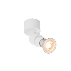Wand- en plafondarmatuur PURI 2.0 BASIC STANDARD standaard, rond GU10 IP20, wit dimbaar