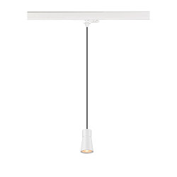 3-fase pendelarmatuur PURI 2.0 - CONE conisch GU10 IP20, wit dimbaar